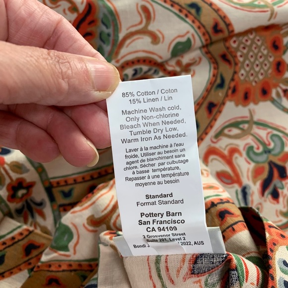 Pottery Barn Bedding Pottery Barn Queen Size Duvet Cover Two Shams